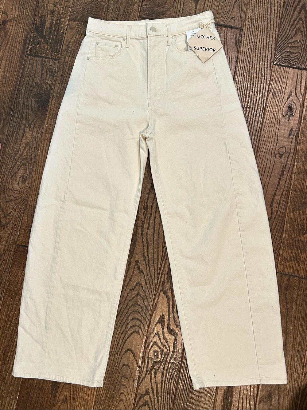 MOTHER Superior The Half Pipe Jeans Act Natural Size | 28 | 28”L